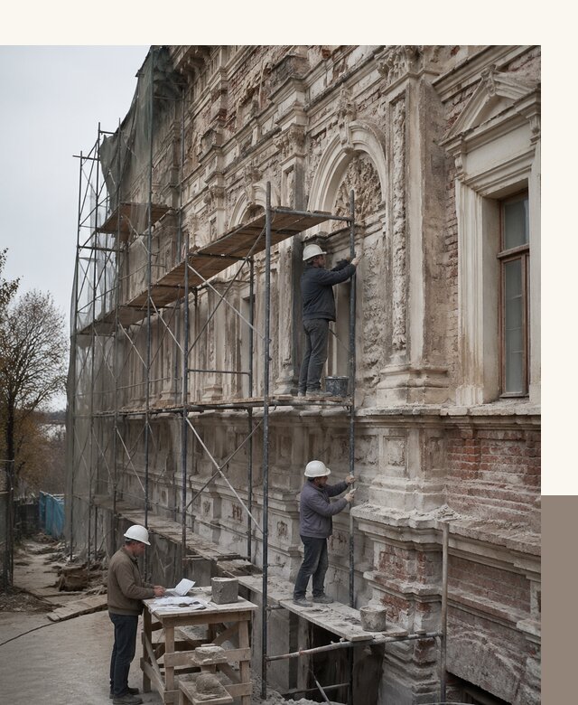 Реставрация объектов культурного наследия под ключ в Устях-Джегуте
